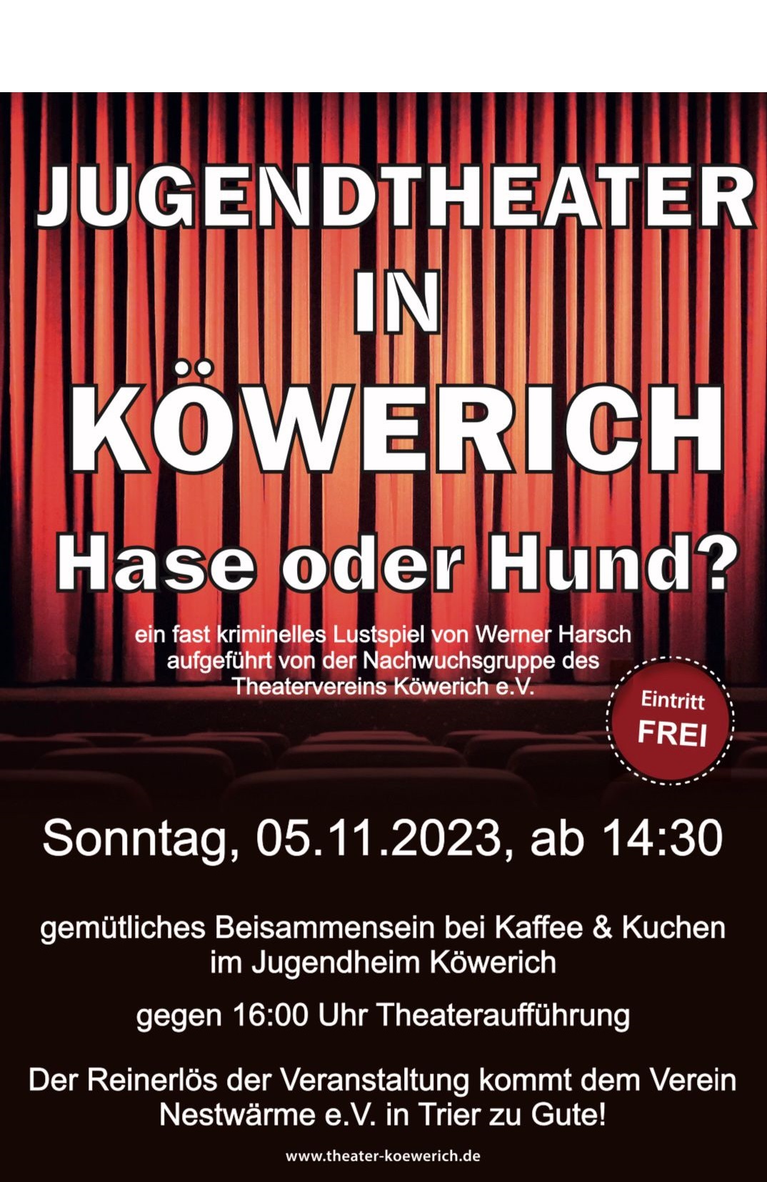 Jugendtheater 2023 – Hase oder Hund?